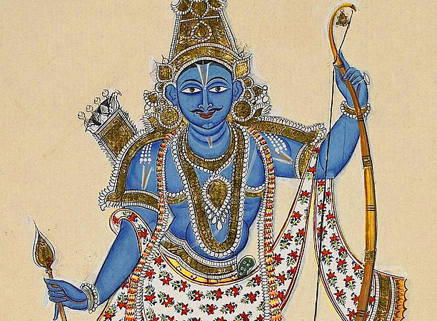 Rama mit Pfeilen