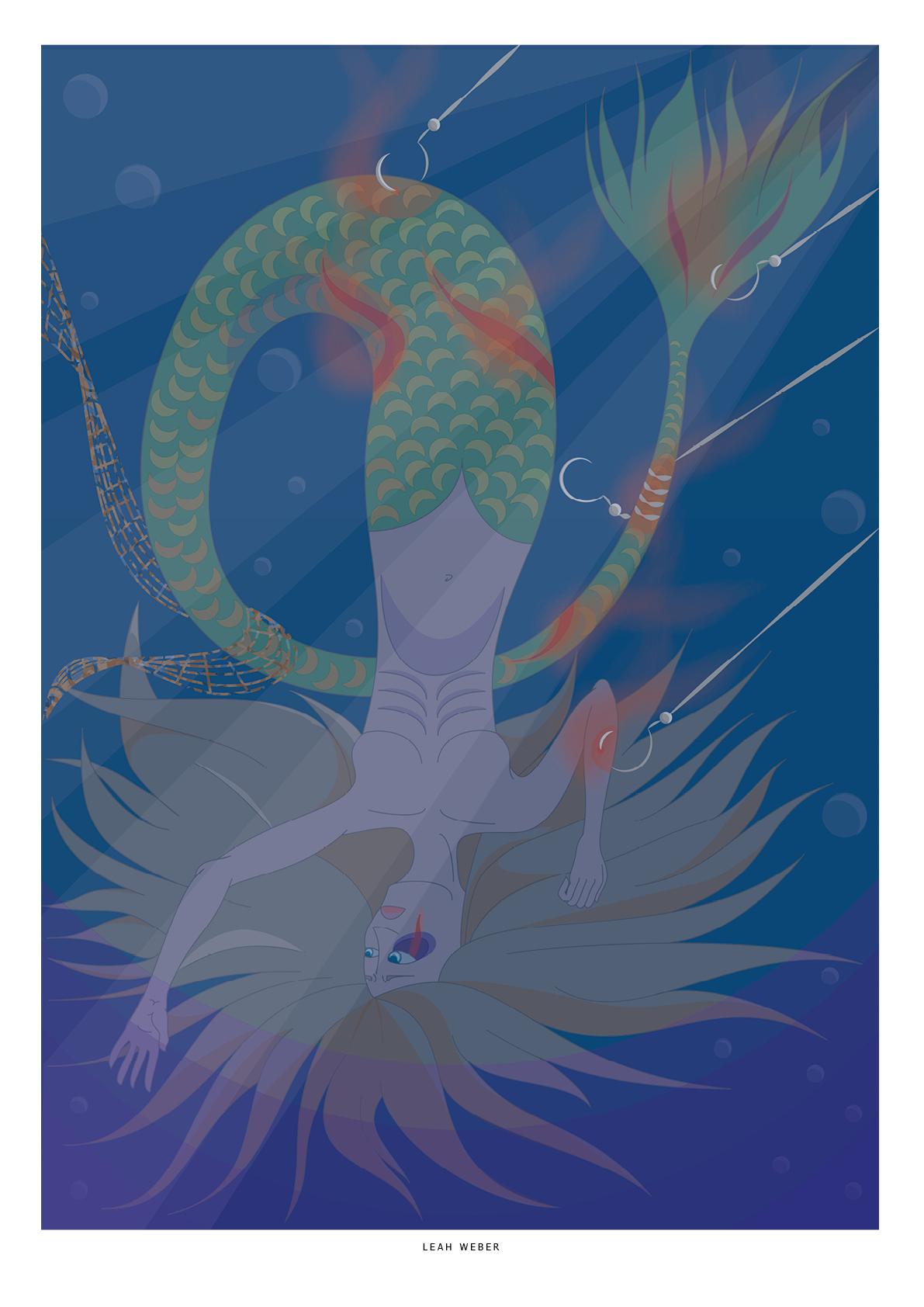 Plakat Meerjungfrau